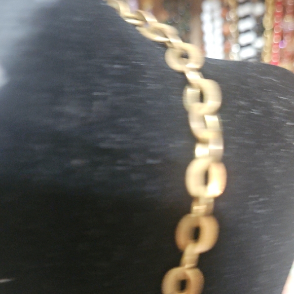 J. Crew Pastel and Gold Floral Necklace - Picture 7 of 8